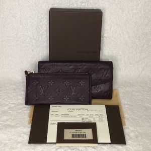 LOUIS VUITTON Monogram Empreinte Curieuse Wallet